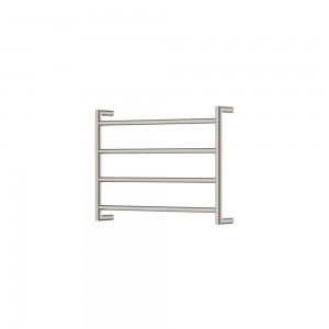 Kaya Heated Towel Rail, 600 x 450mm, Brushed Nickel